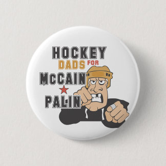 Hockey Dads voor McCain Palin-Buttonnen Ronde Button 5,7 Cm