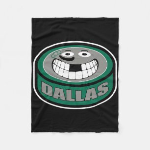 Hockey Dallas Texas Grappige Jongere Volwassene Pu Fleece Deken