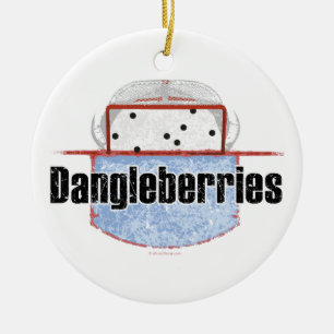 Hockey Danglebes Keramisch Ornament