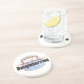 Hockey Danglebes Zandsteen Onderzetter (Zijkant)