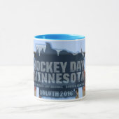 Hockey Day Minnesota 2016 Duluth Herdenking Mok (Midden)