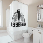 Hockey Defenseman Douchegordijn (In situ)