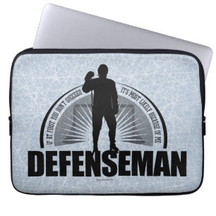 Hockey Defenseman Laptop Sleeve