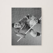 Hockey Defenseman Legpuzzel (Verticaal)