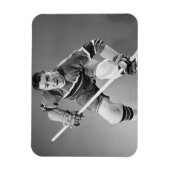 Hockey Defenseman Magneet (Verticaal)