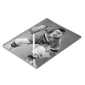 Hockey Defenseman Notitieboek (Linkerzijde)