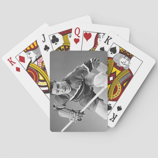Hockey Defenseman Pokerkaarten (Achterkant)
