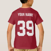 Hockey Defenseman T-shirt (Achterkant)