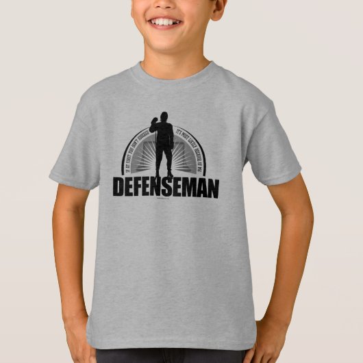 Hockey Defenseman T-shirt (Voorkant)