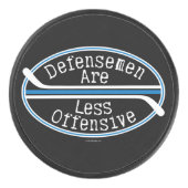 Hockey Defensemen Minder offensief Hockey Puck (Voorkant)