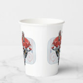 Hockey Design Cup Papieren Bekers (Rechts)