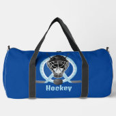 Hockey Design Duffel Bag Plunjezak (Voorkant)