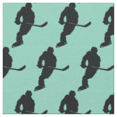 Hockey Design Fabric Stof (Close Up)