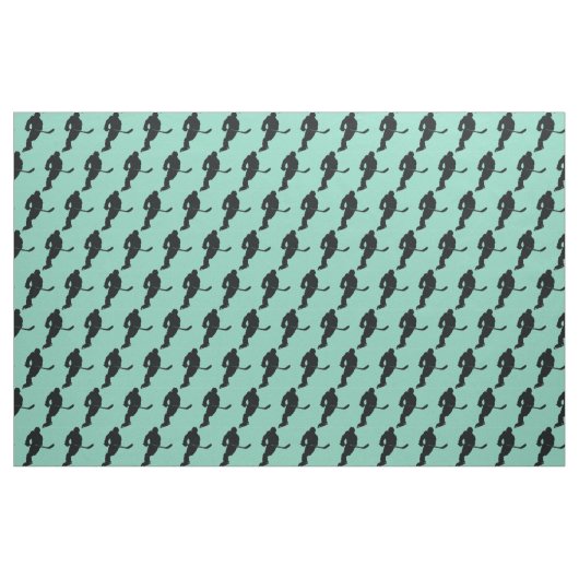 Hockey Design Fabric Stof (Fat Quarter)