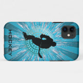 Hockey Design iPhone Casemate Case-Mate iPhone Case (Achterkant (horizontaal))