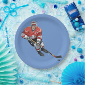 Hockey Design Paper Party-Bord Papieren Bordje (Feest)