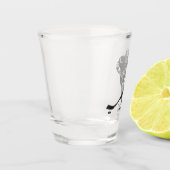Hockey Design Shot Glass Glas (Links)