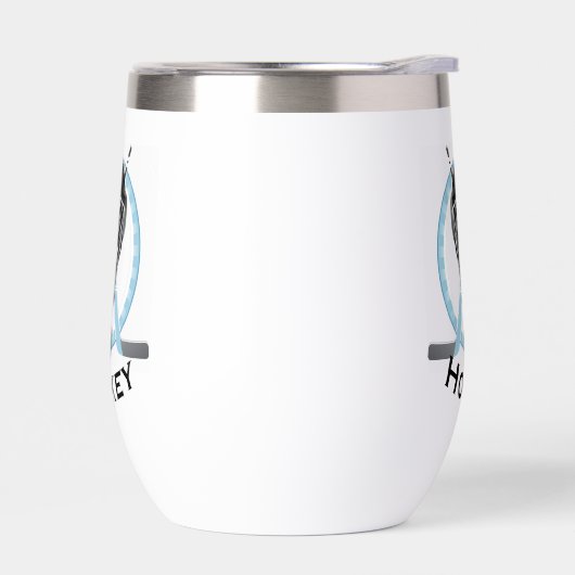 Hockey Design Thermische Wijn Tumbler (Links)
