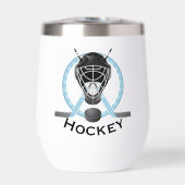 Hockey Design Thermische Wijn Tumbler (Voorkant)