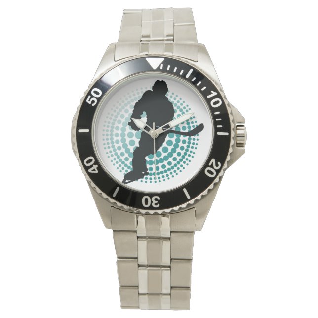 Hockey Design Watch Horloge (Voorkant)