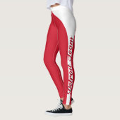 Hockey - Detroit - Pas het aan - Yoga Leggings (Links)