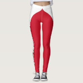 Hockey - Detroit - Pas het aan - Yoga Leggings (Voorkant)