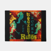 HOCKEY DEURMAT (Voorkant)