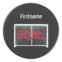 Hockey-doel - Zwart, speciaal aangepast ijs