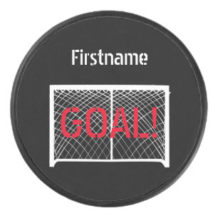 Hockey-doel - Zwart, speciaal aangepast ijs Hockey Puck