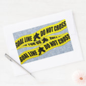 Hockey doellijn niet over Stickers (Envelop)