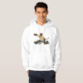 Hockey Doelman Hoodie (Voorkant volledig)