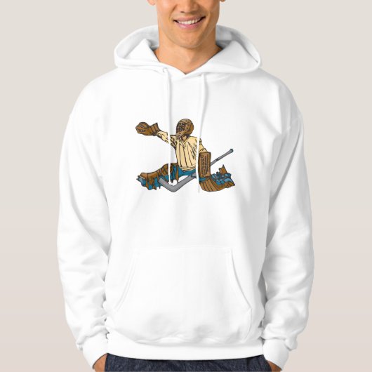 Hockey Doelman Hoodie (Voorkant)