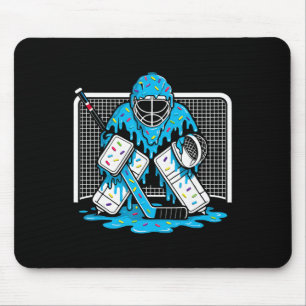 Hockey Doelman Ijsje Drip Jongens IJshockey Jeugd Muismat