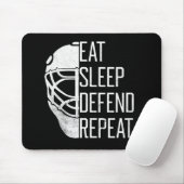 Hockey Doelman Muismat (Met muis)