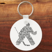 Hockey Doelman Sleutelhanger (Voorkant)