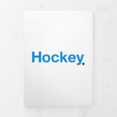 Hockey Drieluik Kaart (Cover)