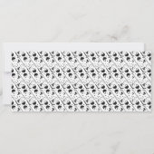 Hockey eerste jaar down 1e verjaardag ticket kaart (Achterkant)