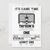 Hockey eerste jaar Down 1st Birthday Kaart (Voorkant)