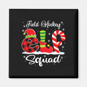 Hockey elftal kerstteam kerstmis magneet