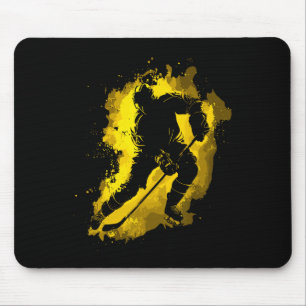 Hockey En IJshockey Grafisch Mannen, Jongens En Ti Muismat