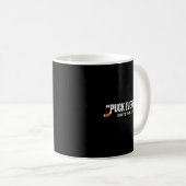 Hockey Enforcer Orange 2 Koffiemok (Voorkant rechts)