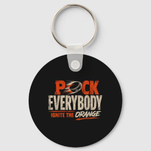 Hockey Enforcer Oranje 1 Sleutelhanger