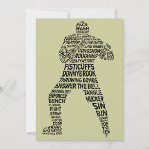 Hockey Enforcer Uitnodiging