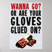 Hockey Enforcer Wanna Go Poster (Voorkant)