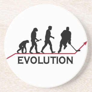 Hockey Evolution-Onderzetters Zandsteen Onderzetter