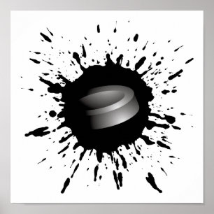 Hockey Explosion Poster