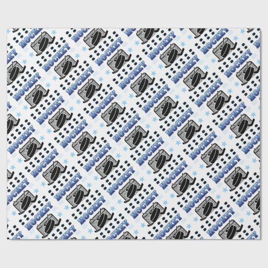 Hockey Fan Cadeaupapier (Vlak)