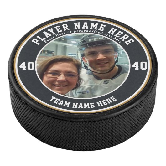 Hockey Fan Gift Puck (3/4)