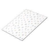 Hockey Fanatic Hockey Teams Logo Water Mark Pad Notitieblok (Schuin)