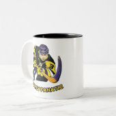 Hockey Fanatic Mok - beste cadeau voor Hockey Fans (Voorkant links)